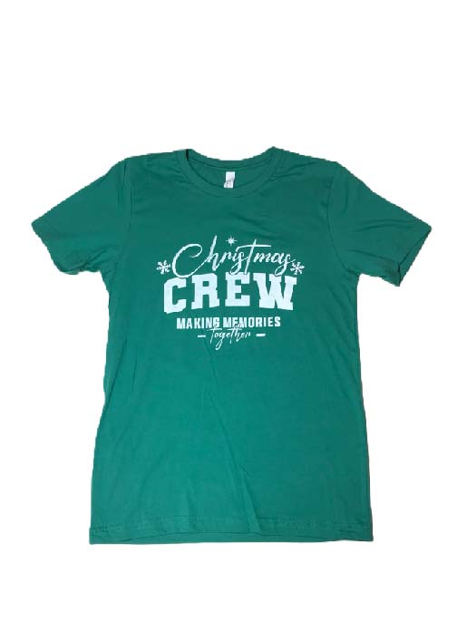 Christmas Crew Green T-Shirt