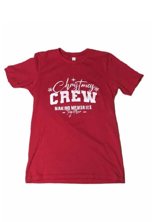 Christmas Crew Red T-Shirt